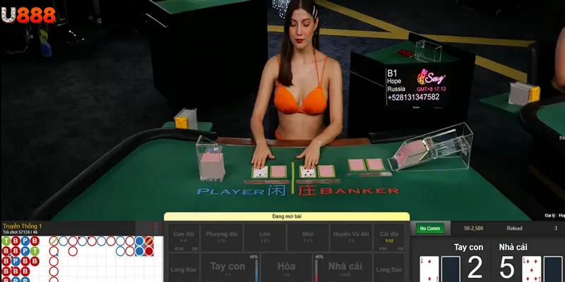 Tổng hợp những thay đổi Baccarat trong sảnh Sexy